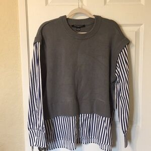 French connection women sweater top size XL new